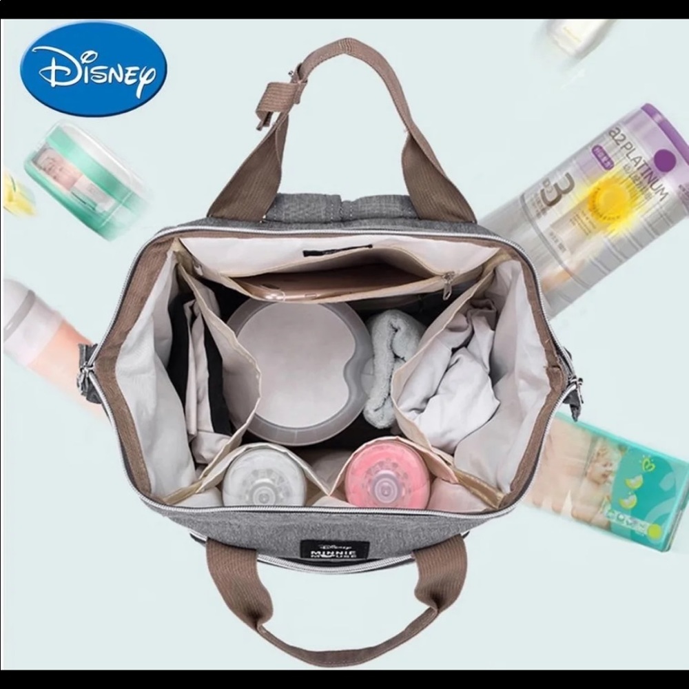 Disney Winnie The Pooh Bear Mommy Diaper Backpack - Picture 3 of 8